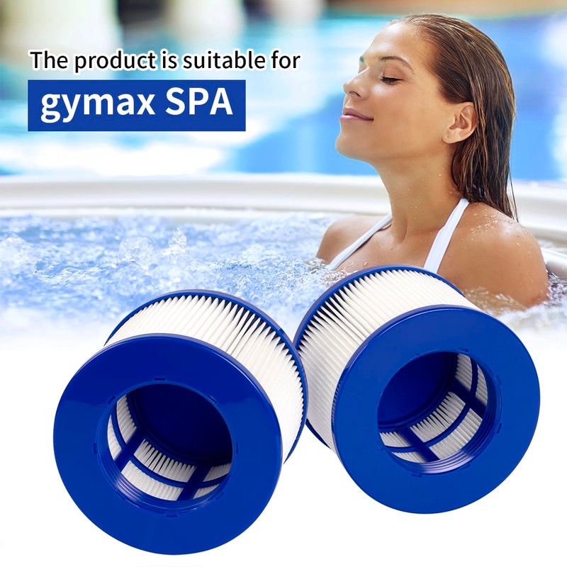 Benfosh Filter cartridges for GYMAX Spa,Compatible with GYMAX Spa and