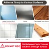 Fzundken 20 Pack Adhesive Wall Hooks for Hanging, Clear Adhesive