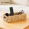 Cyrabota Water Hyacinth Basket, Toilet Tank Basket for Storage with
