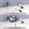 LHiDS Foldable Swimming Board Organiser, Modular Desk Organiser, Portable Office
