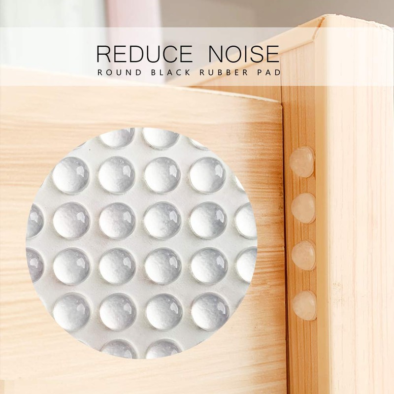 PTAPIPI 100 PCS Self-Adhesive Bumper Pads Hemispherical Shape Noise Dampening