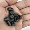 10 PCS Metric M6x10mmx12mm Barrel Nuts,for M6-1 Bolts Cross Dowels