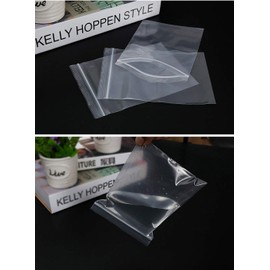 Meridy Resealable Clear Plastic Bags, Sealed Storage Bags, Press Seal Bags Suitable for Household Use, Storage Bags for Clothing