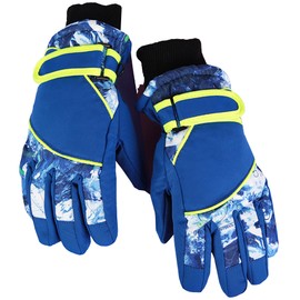 UTOWO Kids Winter Snow Ski Gloves Children Snowboard Gloves for Boys Girls