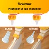 FastCap 6oz Glue Bottle, with 2-chamber No-Drip system. Each bottle