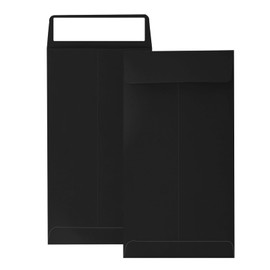 100 Pack Cash Envelopes 3.5 x 6.5 inch,Coin Self Seal Envelopes For Savings plan,Money Envelopes for Cash,coin,Check and Small items(Black)