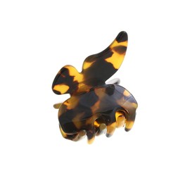 KOBE VINGTAINE H7369-BR-Brown Tortoise Shell Butterfly Mini Clip Hair Claw Adult Papillon Butterfly Hair Accessories