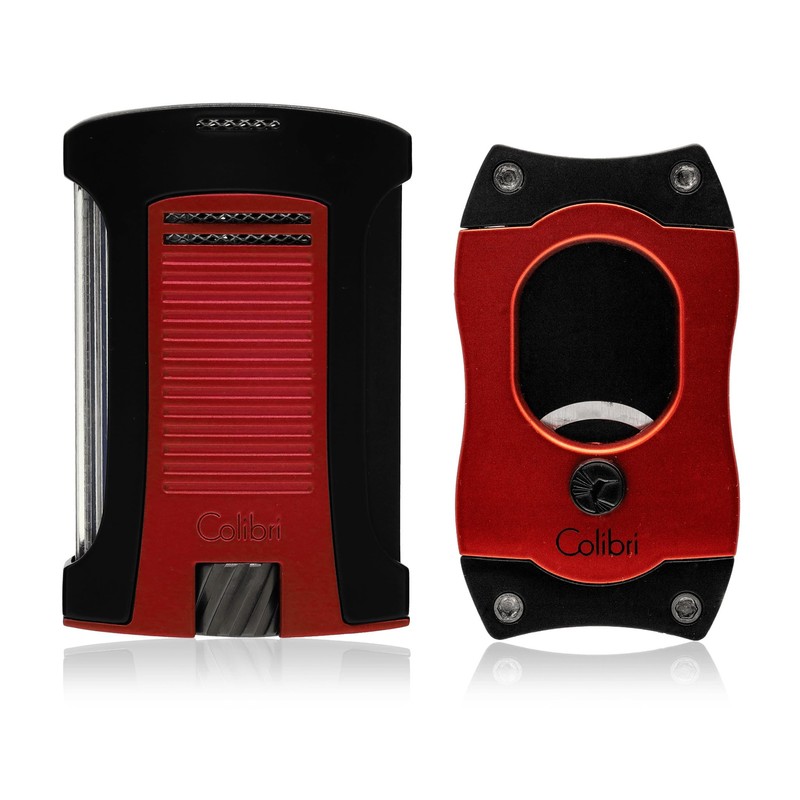 Colibri Daytona Lighter + S-Cut Cutter Gift Set - Single