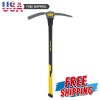 5 Lb Pick Mattock 36 in Fiberglass Handle Non-slip Grip
