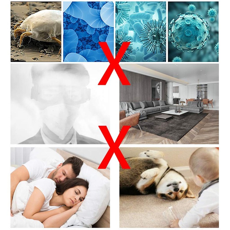 UV Light disinfection Lamp with Ozone for Odor Room Air