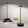 SHANGCAI Cordless Table Lamps Rechargeable, 6000mAh Battery Operated LED Desk