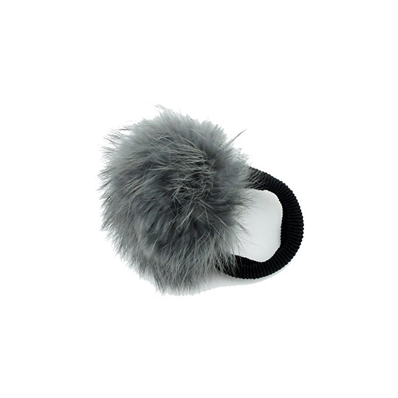Hand® Pom Pom Hair Band Rabbit Light Grey Decorative Pom