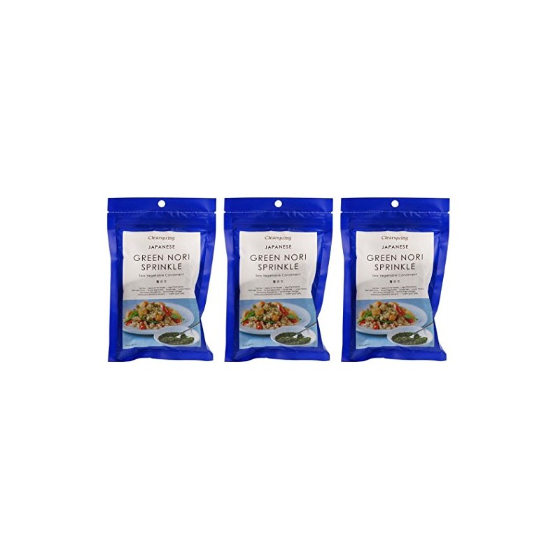 (3 PACK) - Clearspring - Green Nori Flakes | 20g