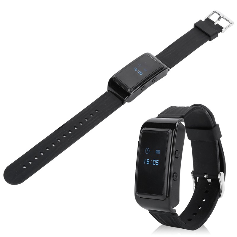 D6 1080P Voice Recording Smart Bracelet Watch Portable Camera Recorder