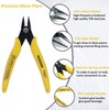 YEGEOOE Flush Wire Cutter, 10PACK Precision Diagonal Cutting Pliers Small