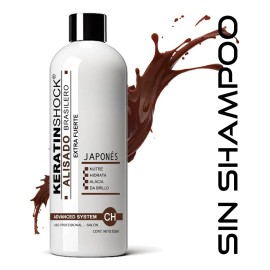 Keratina japonesa Keratinshock Alaciados antifrizz, alisado, alaciado de 250mL