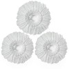 3 Pack Spin Mop Replacement Head 360° Microfiber Mops Refills