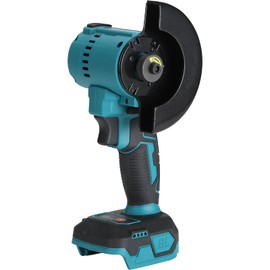 4" Cordless Circular Saw & Mini Angle Grinder 2-in-1 – Brushless Motor, 3-Speed, Reversible, 4000mAh Battery, Compatible with Makita 18V – Cuts Wood, Metal, Tile, Plastic