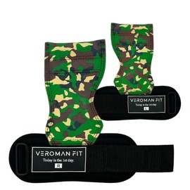 VEROMAN PPi-gear001 Power Grip Muscle Training Pattern, Men's, Women's, Gloves, Camouflage Green, E, M