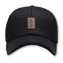 WHITE FANG CA208 Mesh Cap, Logo, Golf, Running, Sports, Men's, Women's,