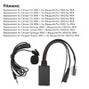 Car Radio 5.0 Music AUX Call Hands-Free Microphone Adapter Replacement