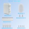 LuSumtly Electrical Box, Outdoor Waterproof Box IP67 Junction Box with