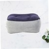 GRIRIW Inflatable Travel Foot Rest Cushion for Airplane Train and