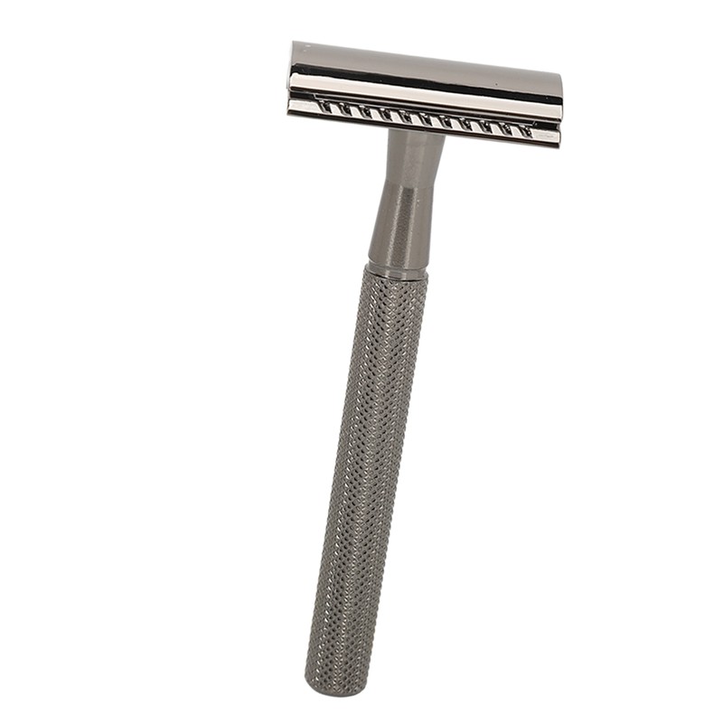 Manual Pocket Beard Trimmer Metal Vintage Double Sided Manual Facial