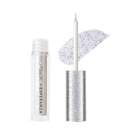 ESPERANZ × MilleFée Limited Collaboration Stella Glitter Liner (03 First Star E) Eyeliner, Glitter, Sparkle, Shiny Tear Bags, MilleFée
