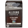 Allegro Coffee, Coffee French Roast Extra Dark Pods 10 Count,