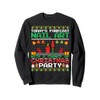 Nail Art Christmas Party Manicurist Nail Technician Xmas Sweatshirt