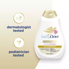Baby Dove Textured Hair Nourishing Baby Shampoo, 13 fl oz