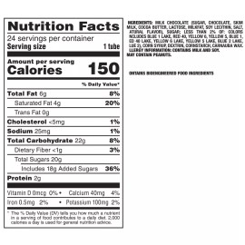 M&M's Milk Chocolate Candy Minis 1.08 oz Each  24-count