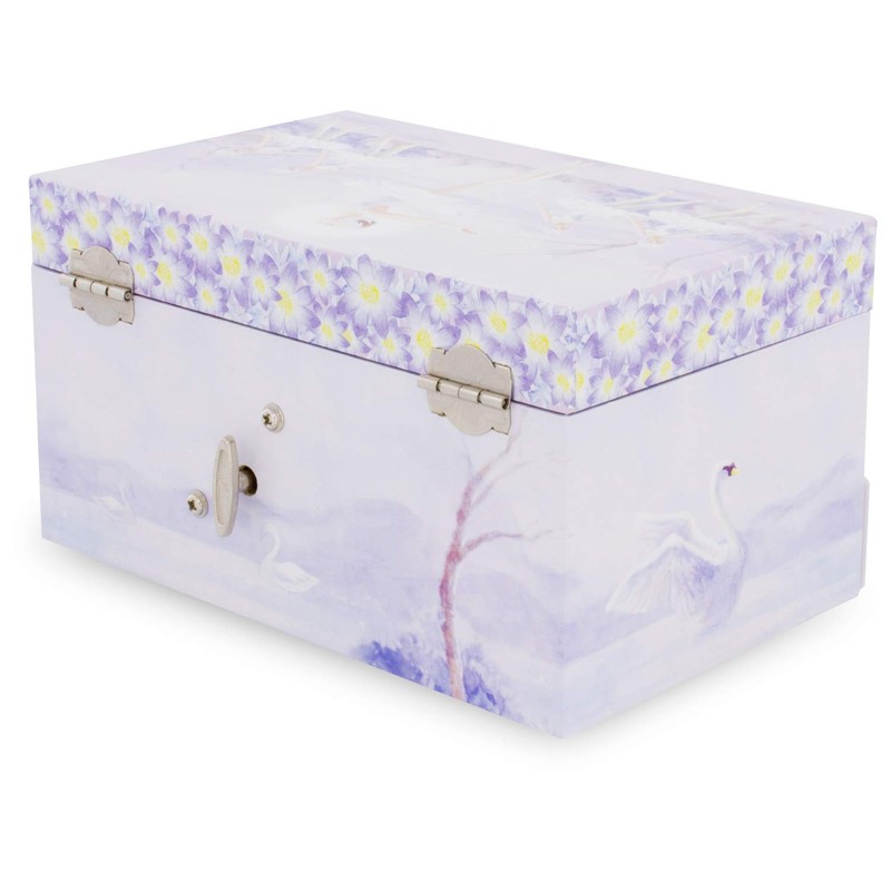 Ulysse 9525 Musical Box Swan Lake (Rechteckig), bunt