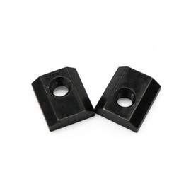 Zadery Slide in Economy T-Nut for T Slot Track, Applicable for 15 Series or 1.5'' Base Aluminum Extrusion, 20 Pieces (Black, 5/16"-18)