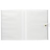 Nakabayashi Cover Pocket Album, Large Size, Holds 40 Pieces, Japanese
