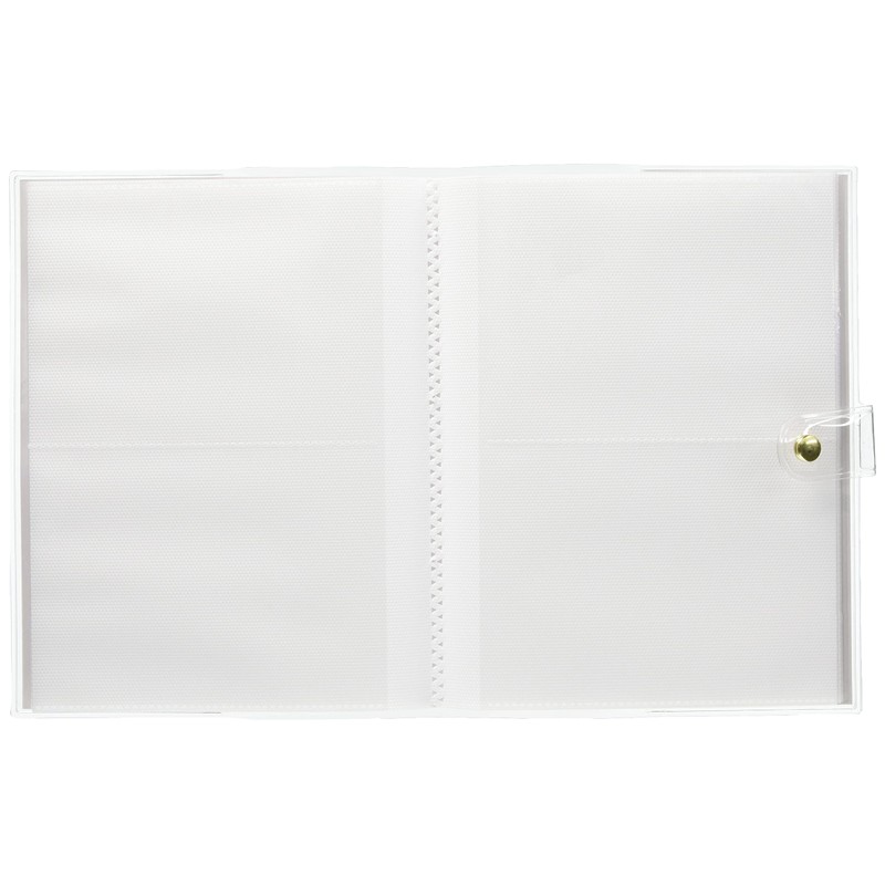 Nakabayashi Cover Pocket Album, Large Size, Holds 40 Pieces, Japanese
