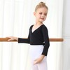 boruizhen Maglioncino da Balletto Cotone Top da Danza Classica Manica