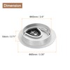 QUARKZMAN 2 Pieces Cable Hole Cover, 2-9/16 Inch (65 mm)