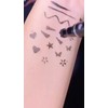 2pcs Dual Tattoo Liquid Delineador De Ojos De Larga Duración