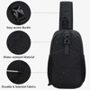 Peicees Crossbody Sling Backpack Sling Bag Travel Hiking Chest Bag