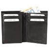 Excellanc 3000229 Men's Wallet Real Leather Landscape Format 12 x
