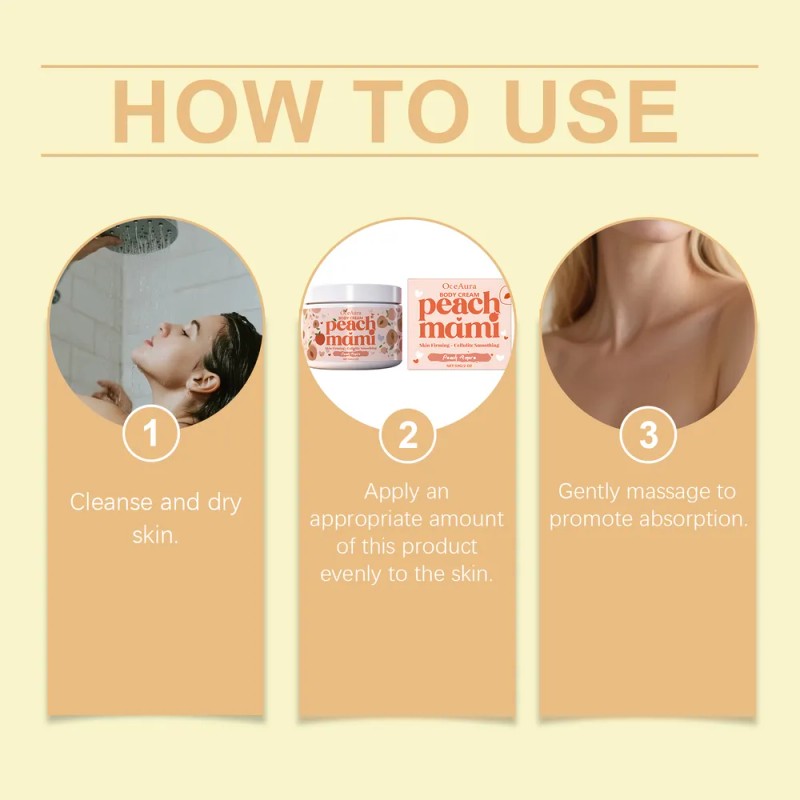 Crema Corporal Reafirmante Peach Mami Anticelulitis Neutra