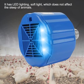 Joyzan Livestock Heat Lamp Tool, Growing Heating Safe Chicken Coop Pet Heating Lighting LED Three-Layer Switch Fireproof Resistant for Chickens Birds Pigs Ducks Poultry Amphibians Animals
