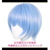 CaseEden WIG6080 Cosplay Wig, Full Wig, Heat Resistant, Short, Center