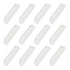 bociloy 12Pcs 2 Inch Transparent Acrylic Glass Door Handle Pulls,