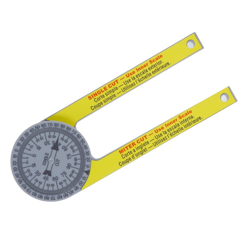 Miter Saw Protractor Portable Calibration 3-Dimensional Goniometer Angle Finder Tools