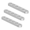10pcs Flat Straight Braces Fixing Aluminum 4 X 8mm Connect