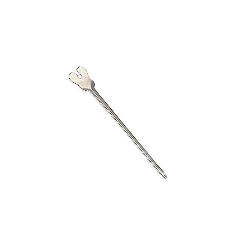 OdontoMed2011 Grooved Director & Tongue Tie - Plain Point-5 1/2"