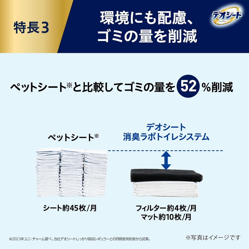 Deoseat Deodorizing Lab, Strong Absorption and Deodorizing Mat, Regular, 10